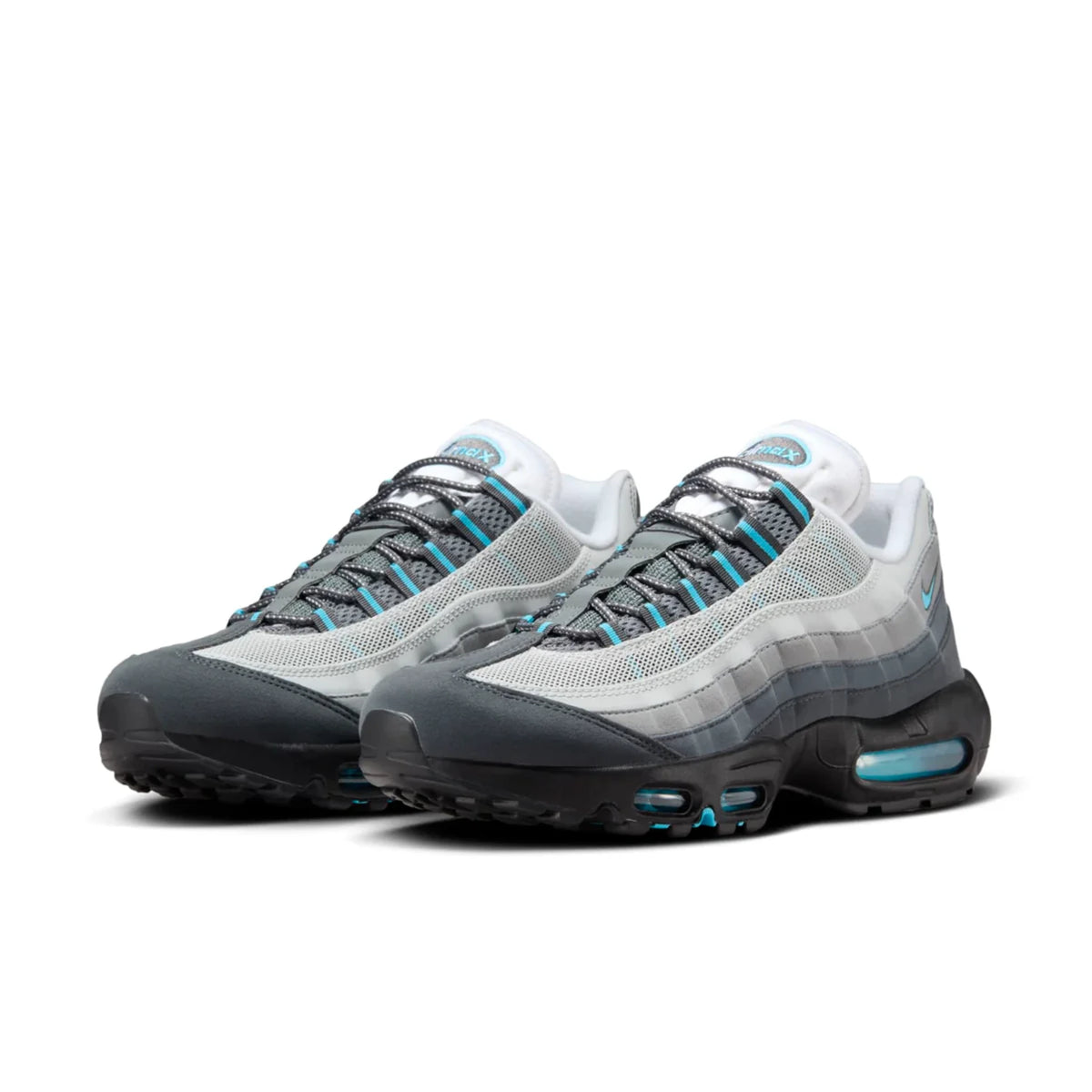 Nike Air Max 95 Baltic Blue — top-down toe box | Urban Kinetic Wear UK