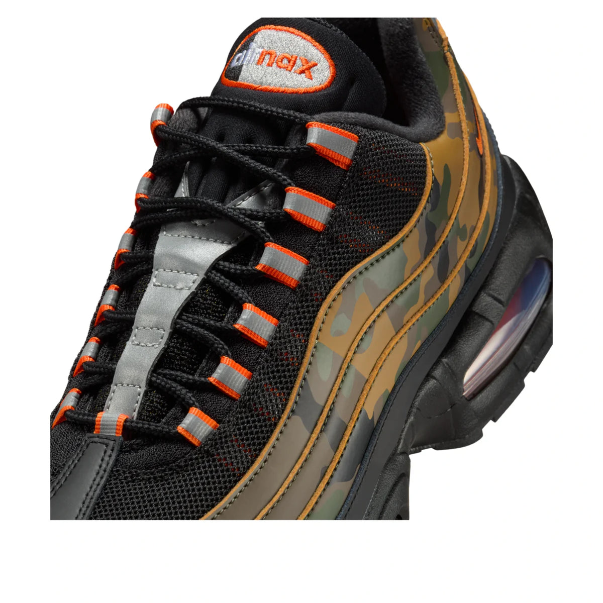 Nike Air Max 95 Orange Camo — outsole and tread | Urban Kinetic Wear UK