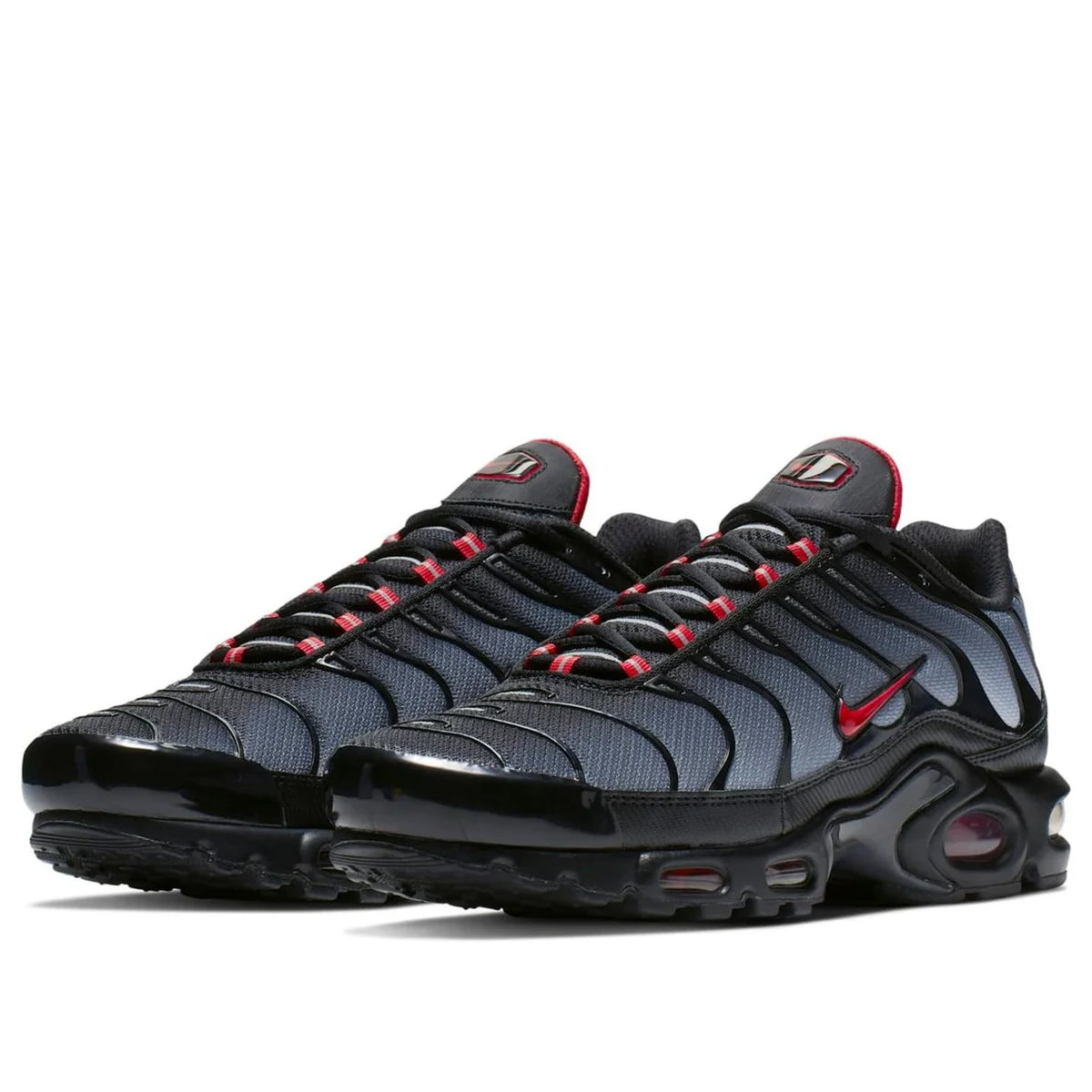Nike Air Max Plus Black Gradient Red — top-down toe box | Urban Kinetic Wear UK