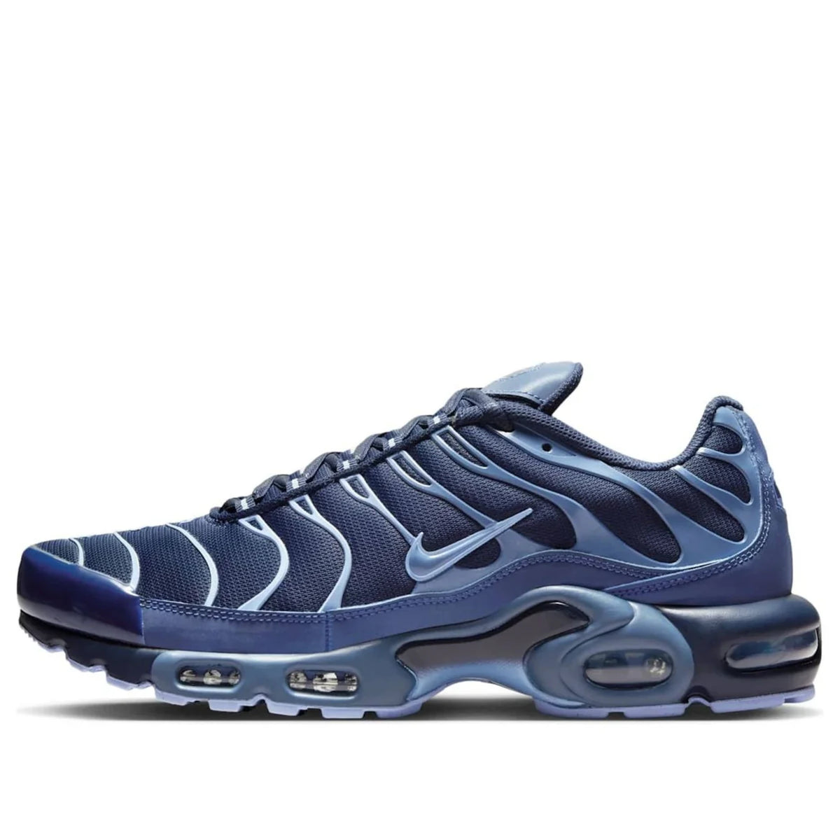 Nike Air Max Plus TN Obsidian Aluminum — hero side profile | Urban Kinetic Wear UK