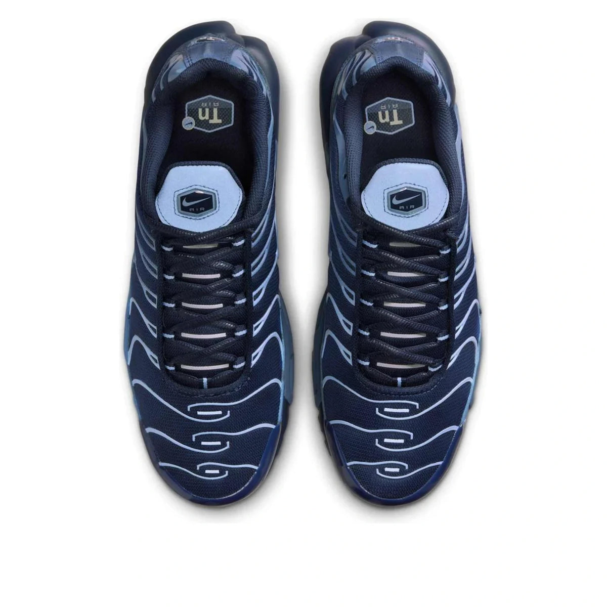 Nike Air Max Plus TN Obsidian Aluminum — three-quarter angle | Urban Kinetic Wear UK