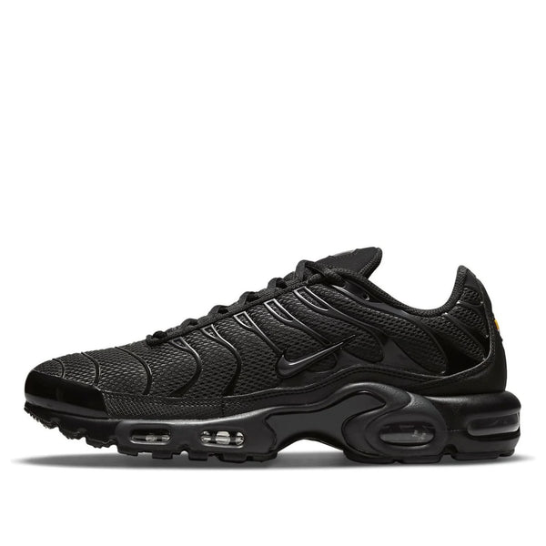 Nike Air Max Plus Triple Black — hero side profile | Urban Kinetic Wear UK