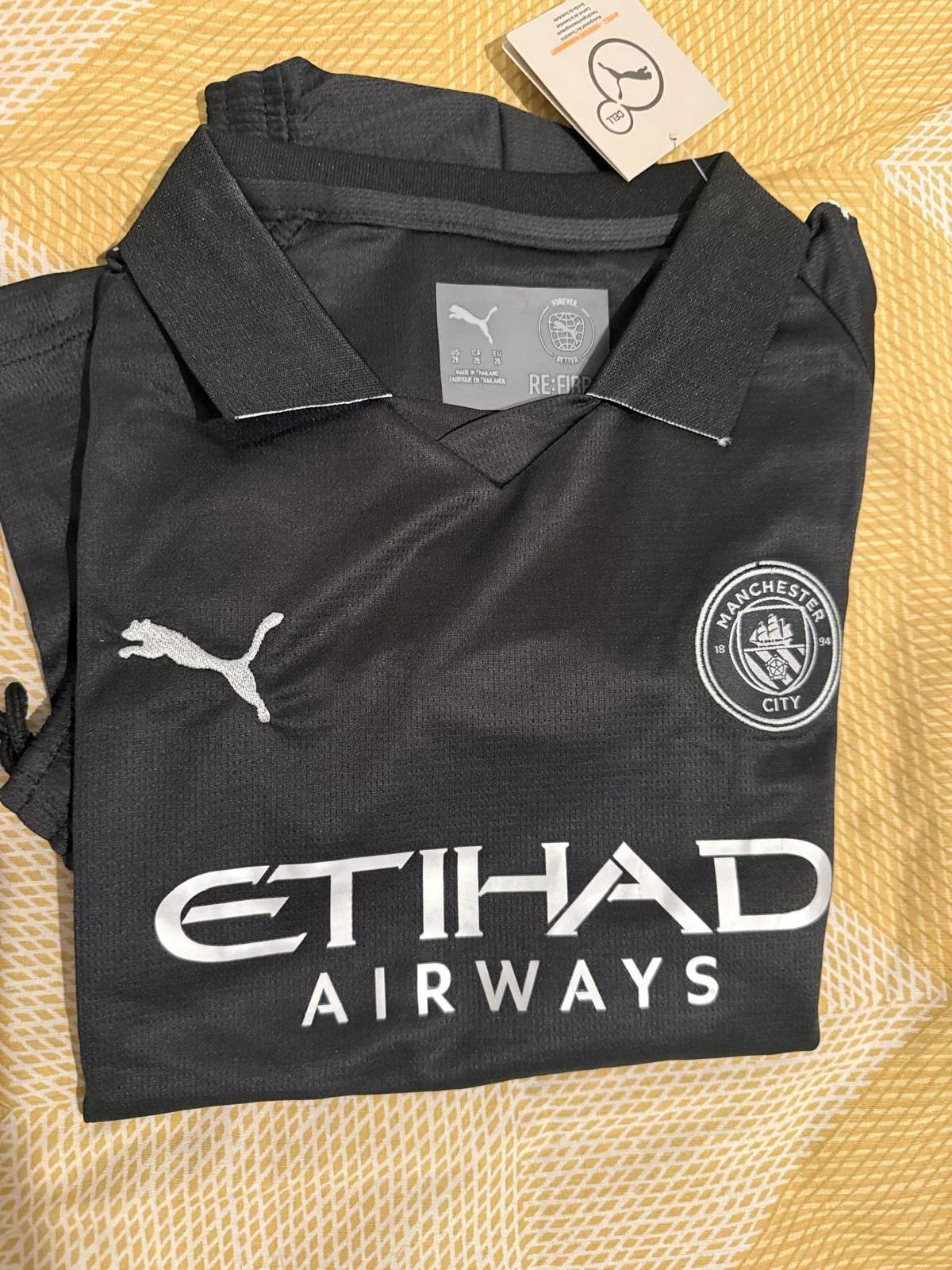 Manchester City Kids Black Third Kit Puma 4
