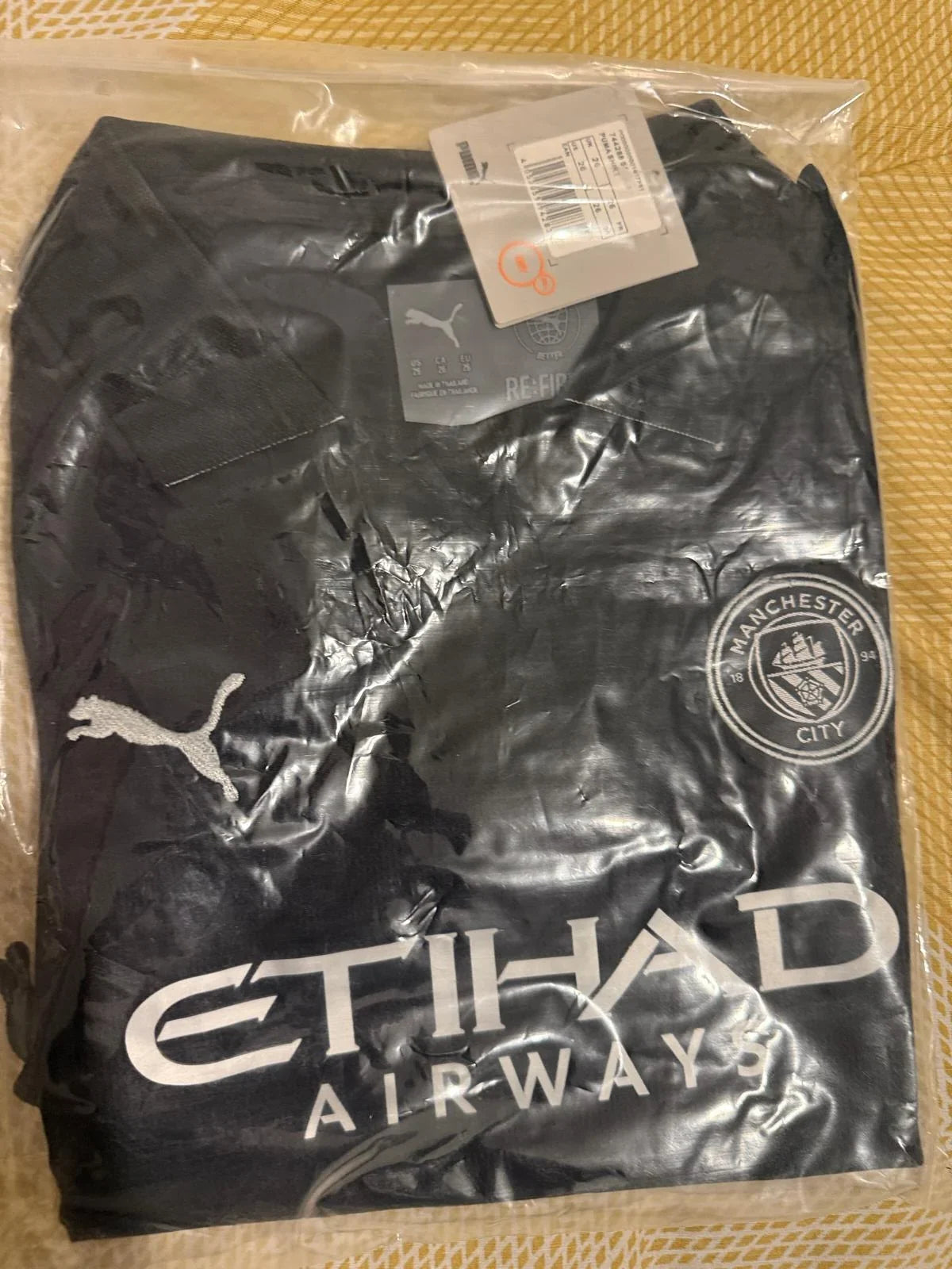Manchester City Kids Black Third Kit Puma 5