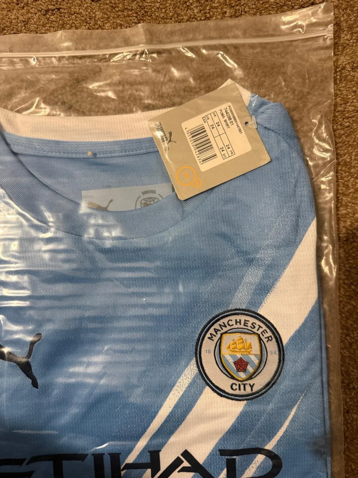 Manchester City Kids Home Kit Puma 4