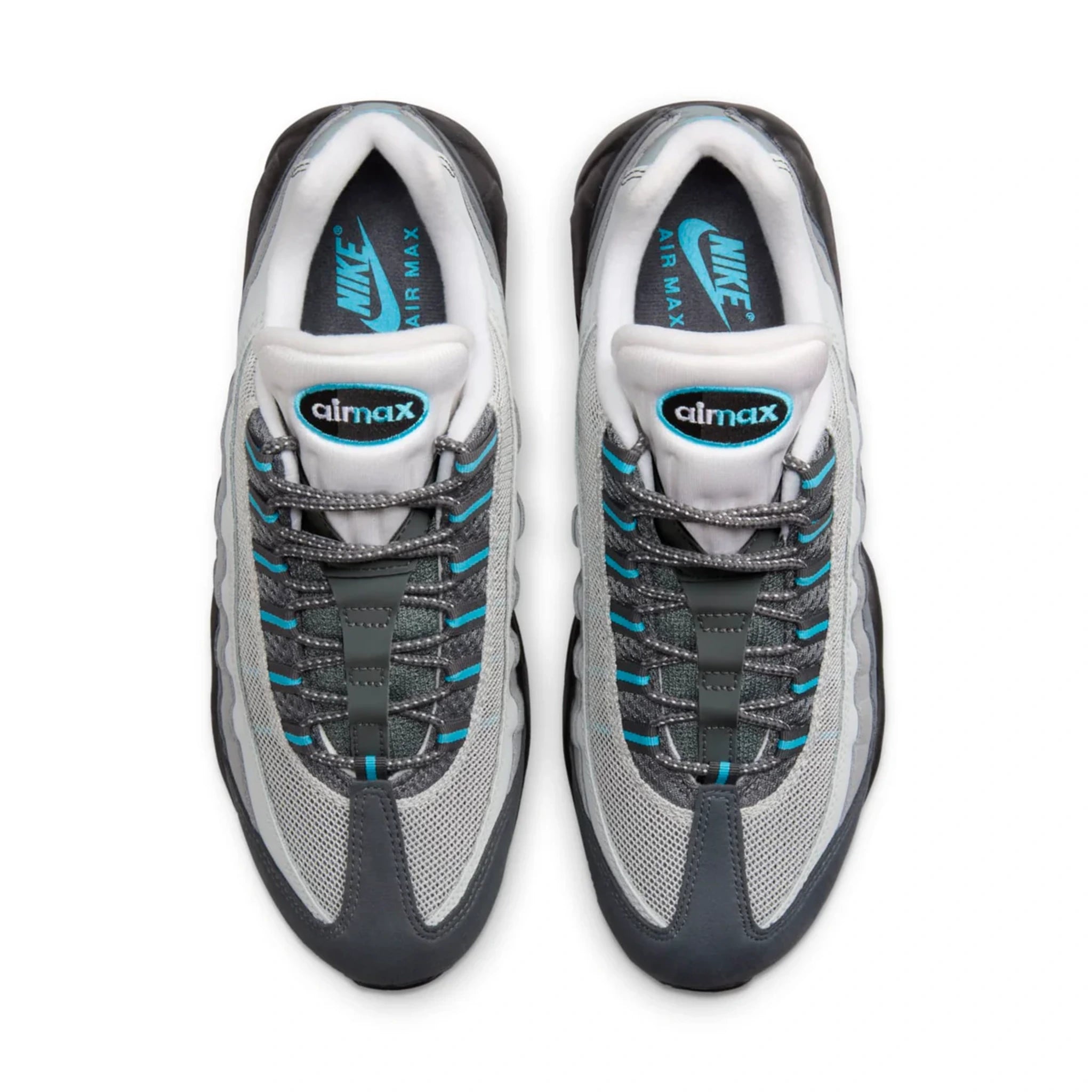 Nike Air Max 95 Baltic Blue — three-quarter angle | Urban Kinetic Wear UK