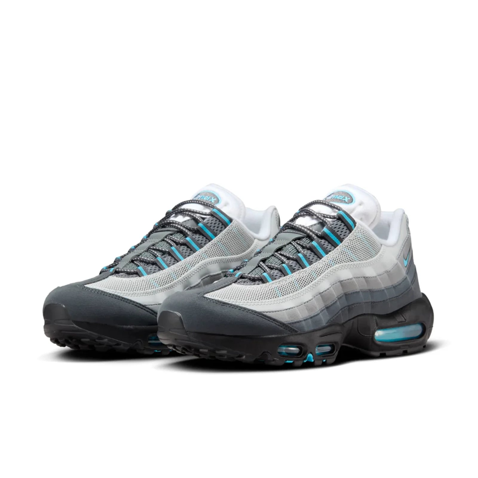 Nike Air Max 95 Baltic Blue — top-down toe box | Urban Kinetic Wear UK
