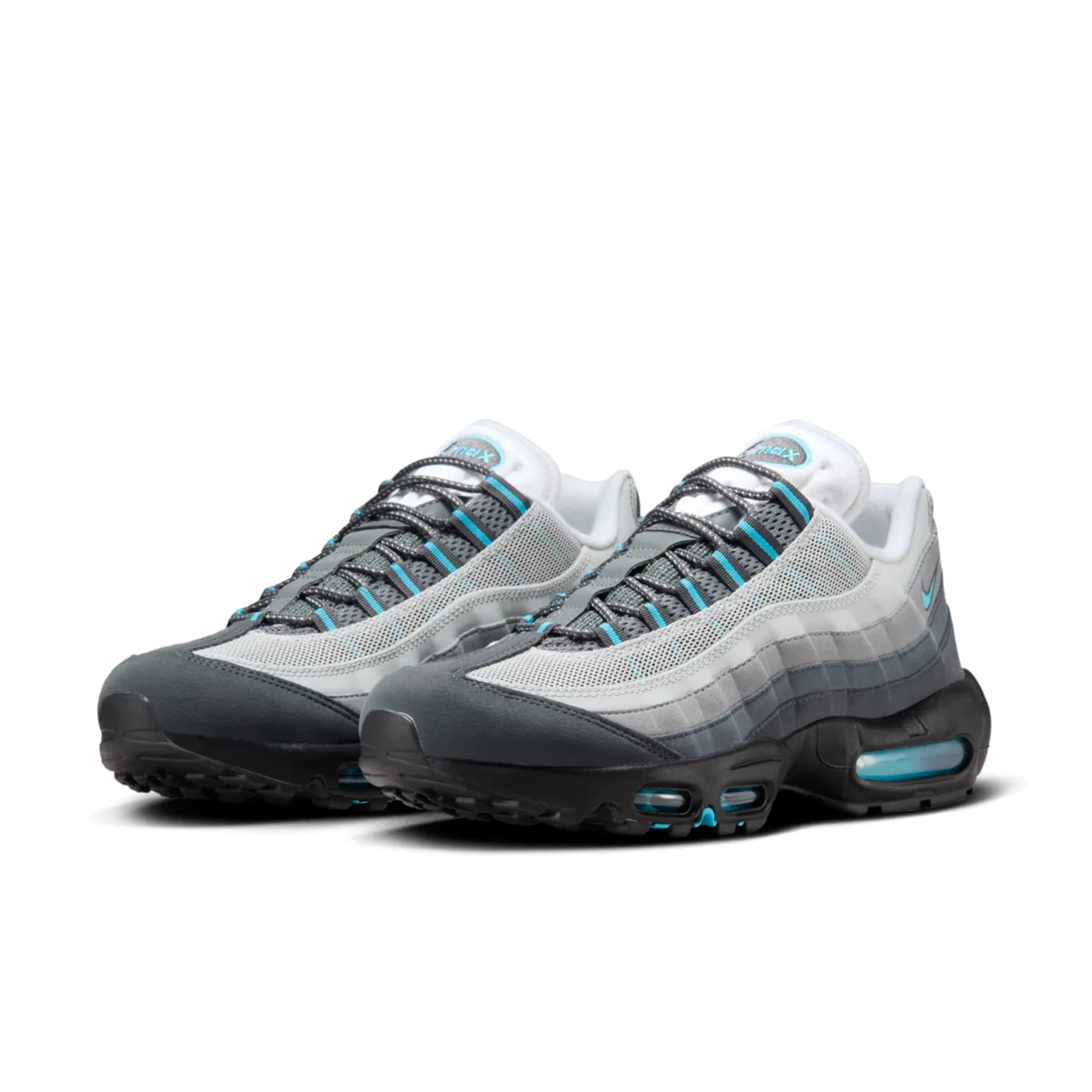 Nike Air Max 95 Baltic Blue — top-down toe box | Urban Kinetic Wear UK