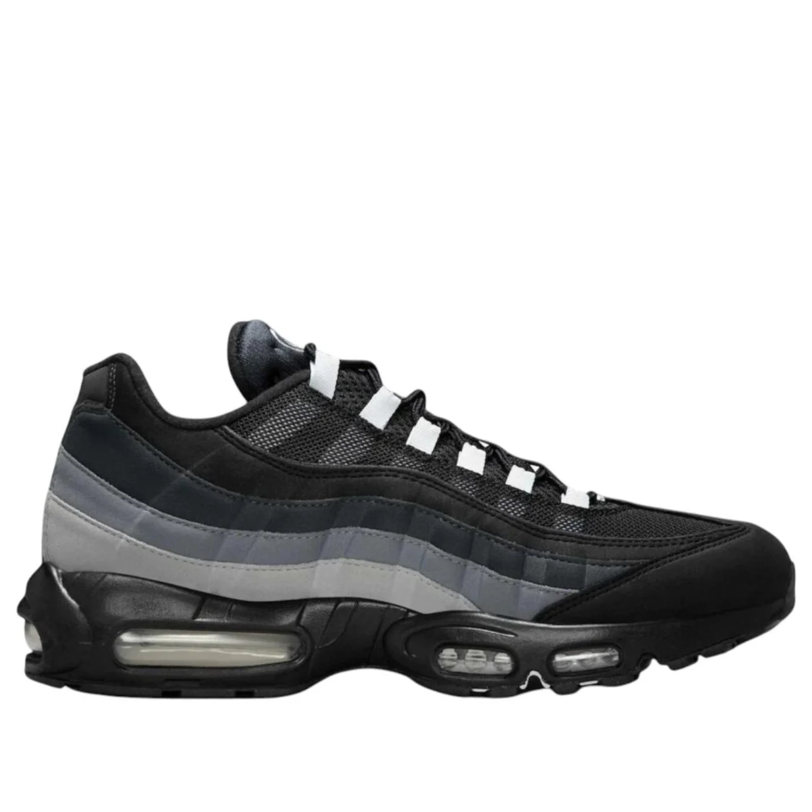 Nike Air Max 95 Grey Gradient — three-quarter angle | Urban Kinetic Wear UK