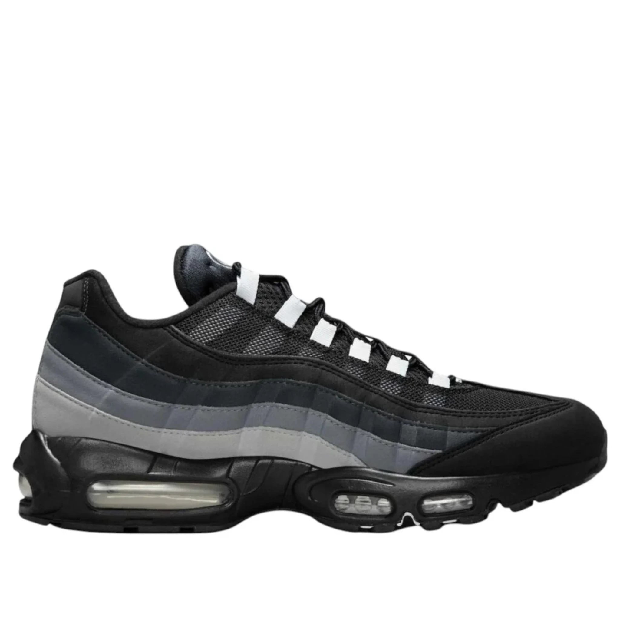 Nike Air Max 95 Grey Gradient — three-quarter angle | Urban Kinetic Wear UK