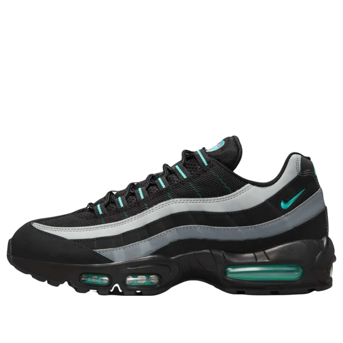 Nike Air Max 95 Jade Jewel — side profile detail | Urban Kinetic Wear UK