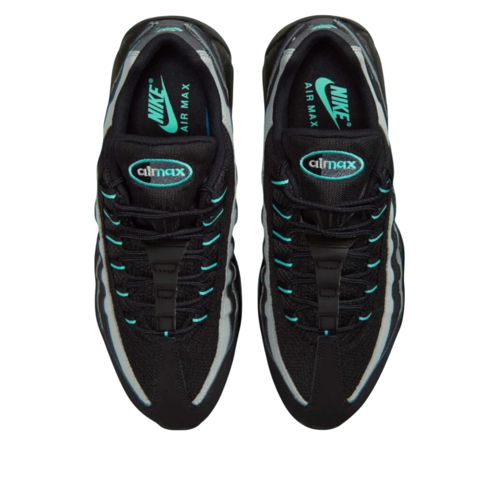 Nike Air Max 95 Jade Jewel — three-quarter angle | Urban Kinetic Wear UK