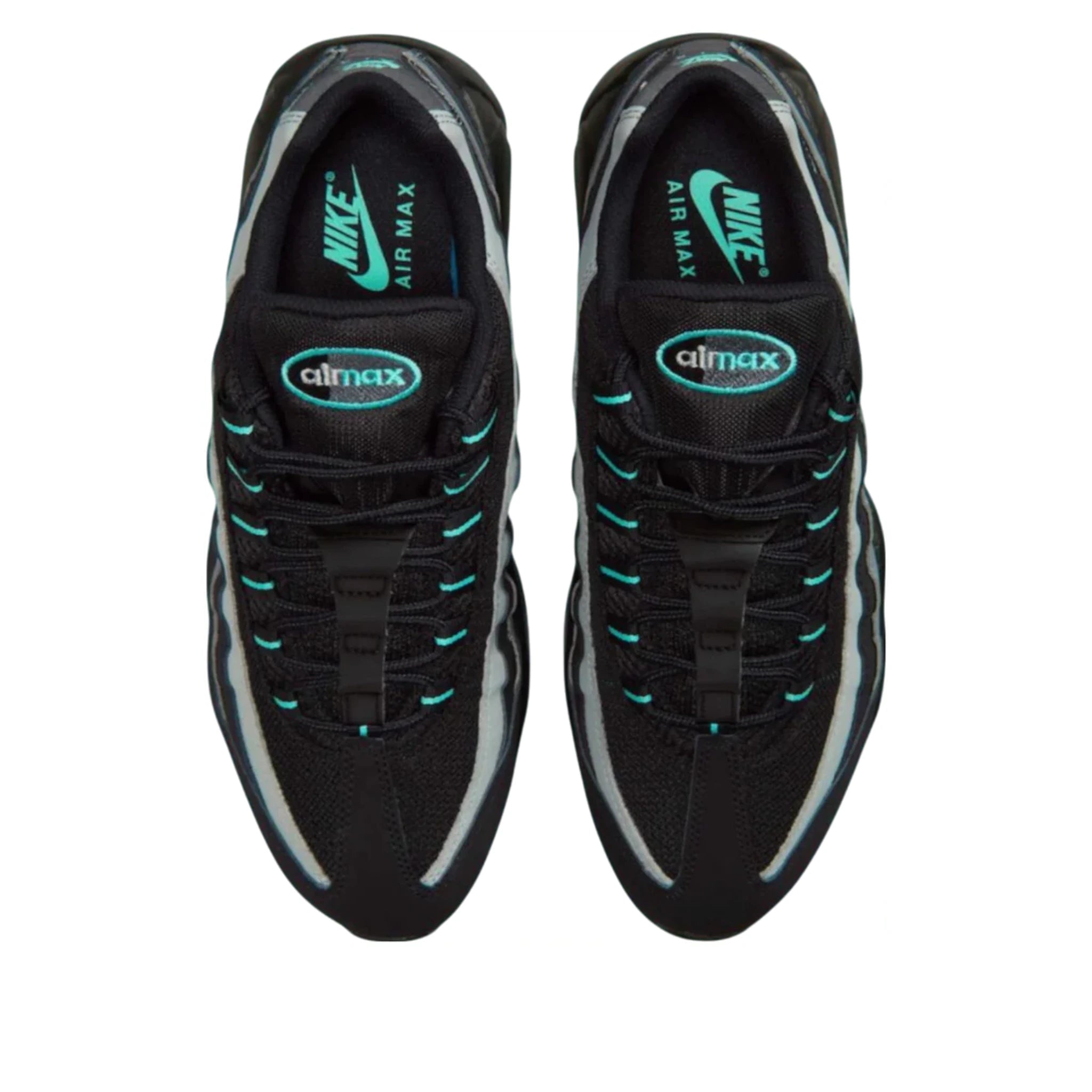 Nike Air Max 95 Jade Jewel — three-quarter angle | Urban Kinetic Wear UK