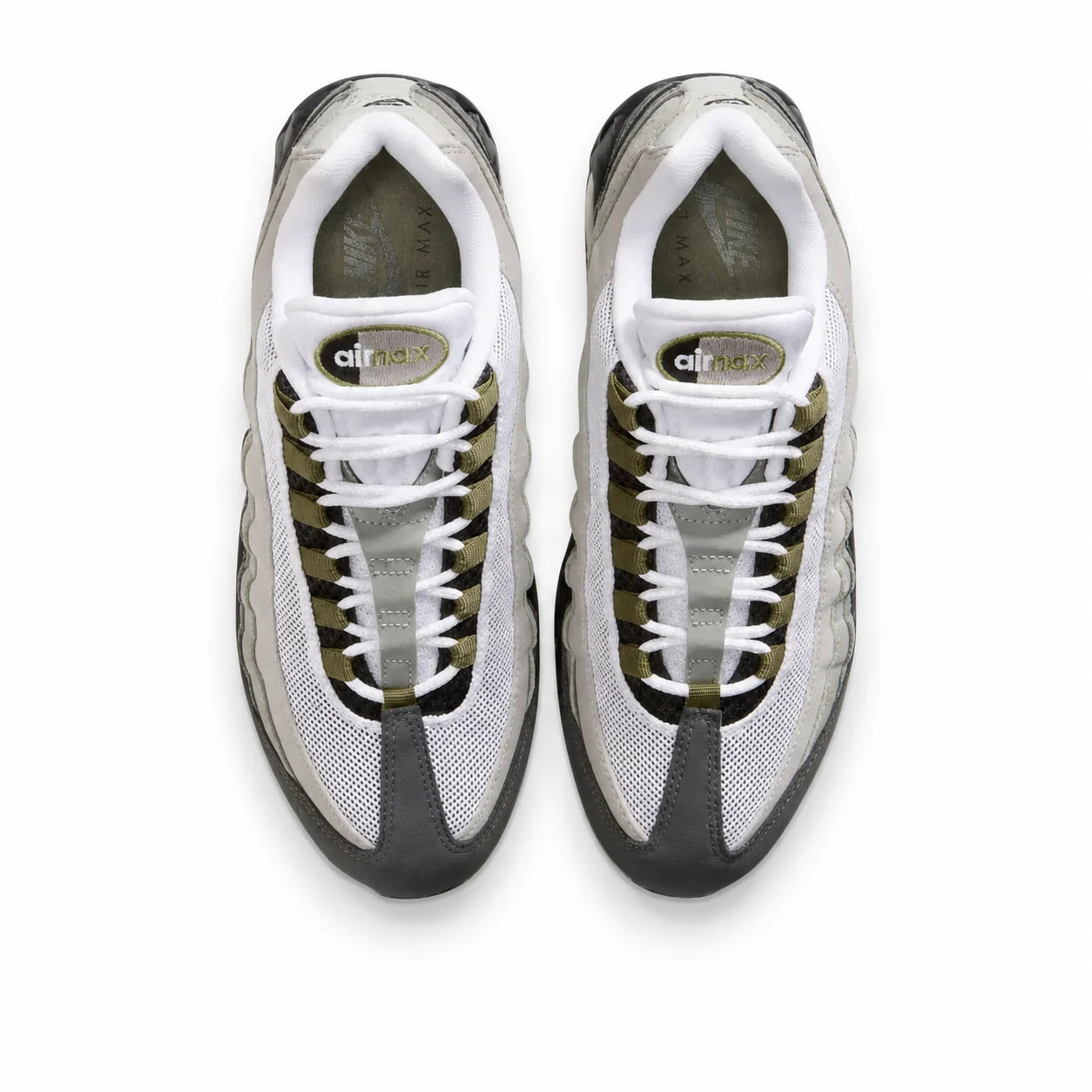 Nike Air Max 95 Medium Olive — three-quarter angle | Urban Kinetic Wear UK