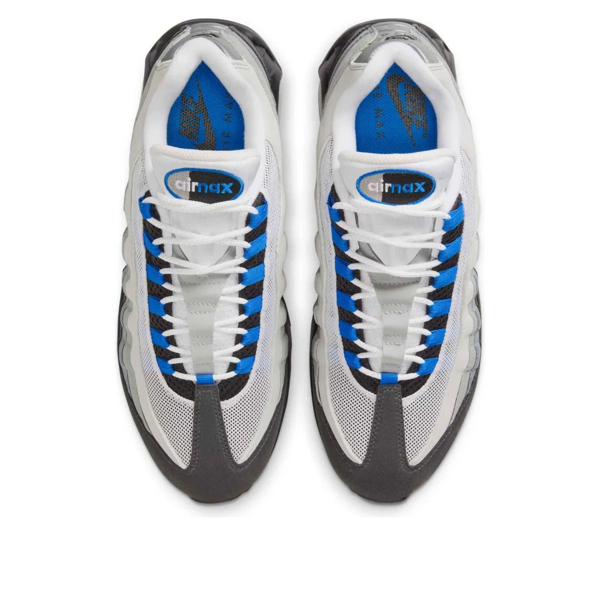 Nike Air Max 95 OG Blue Spark — three-quarter angle | Urban Kinetic Wear UK