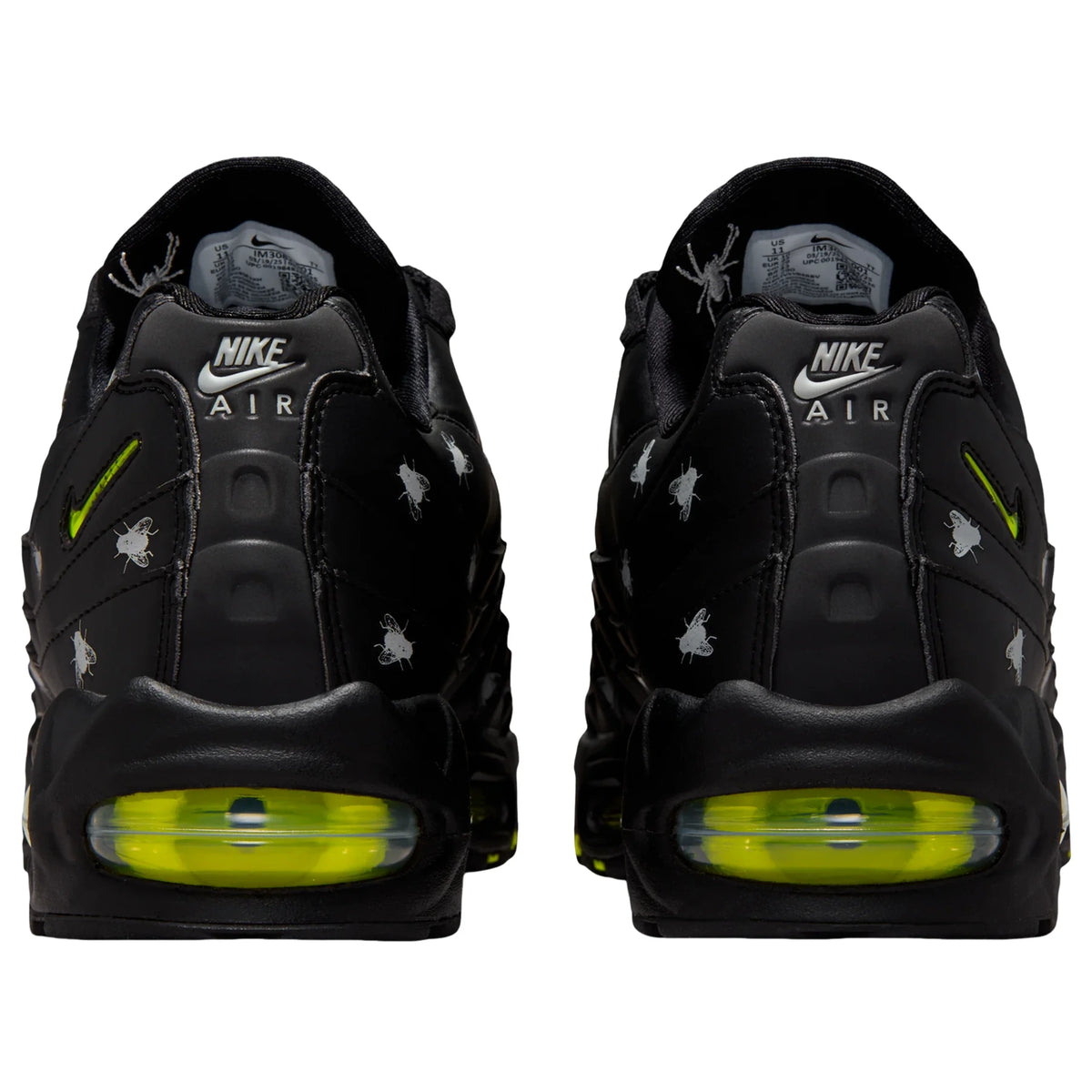 Nike Air Max 95 Premium Houseflies — heel and tongue branding | Urban Kinetic Wear UK