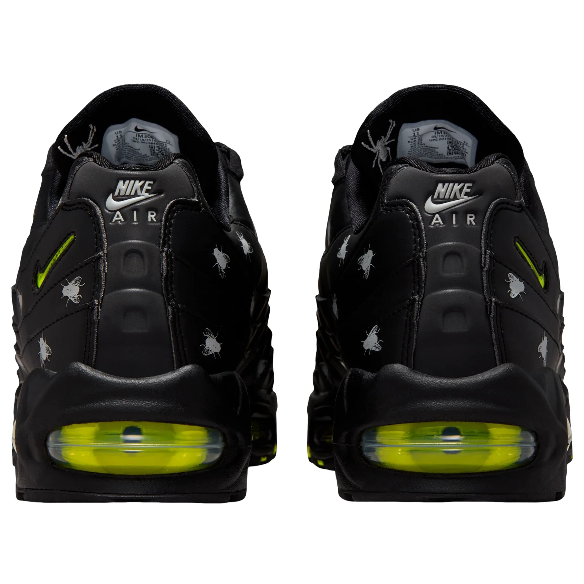 Nike Air Max 95 Premium Houseflies — heel and tongue branding | Urban Kinetic Wear UK