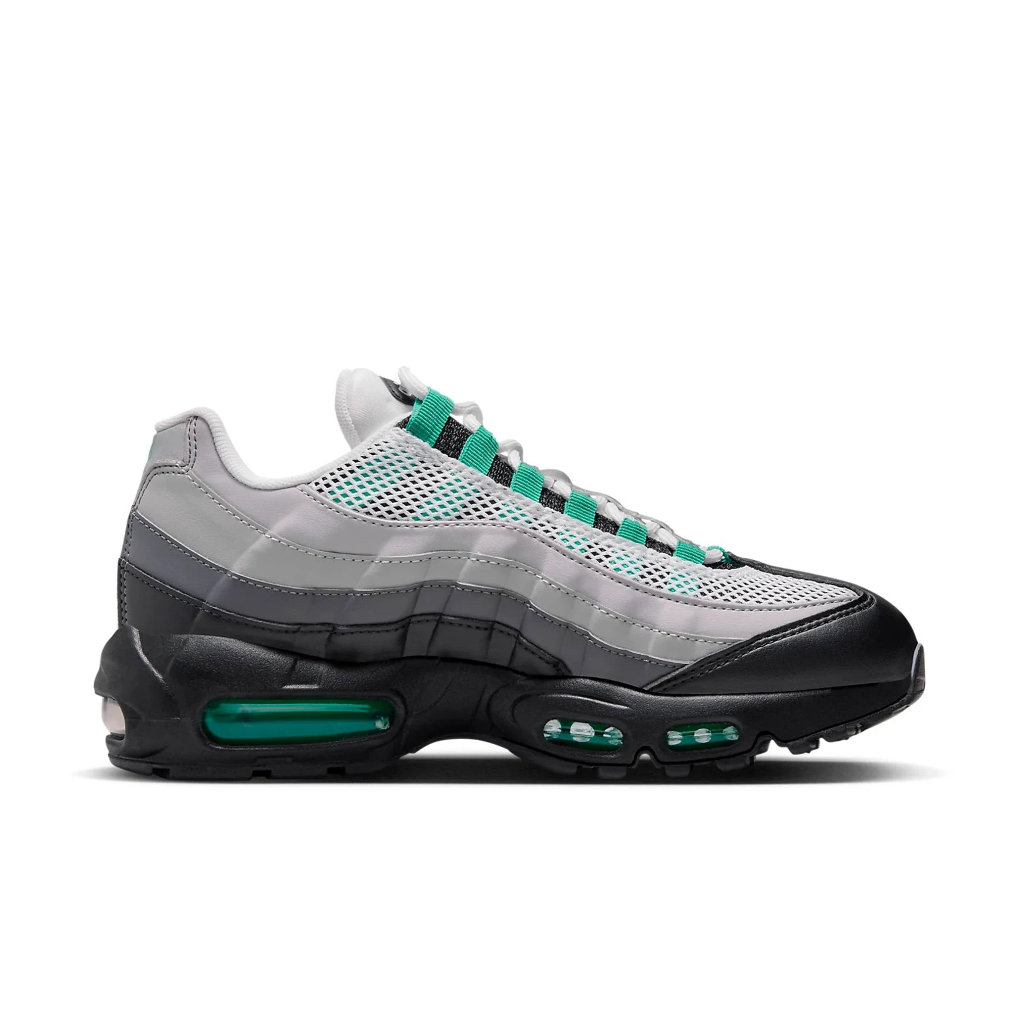 Nike Air Max 95 Stadium Green — side profile detail | Urban Kinetic Wear UK
