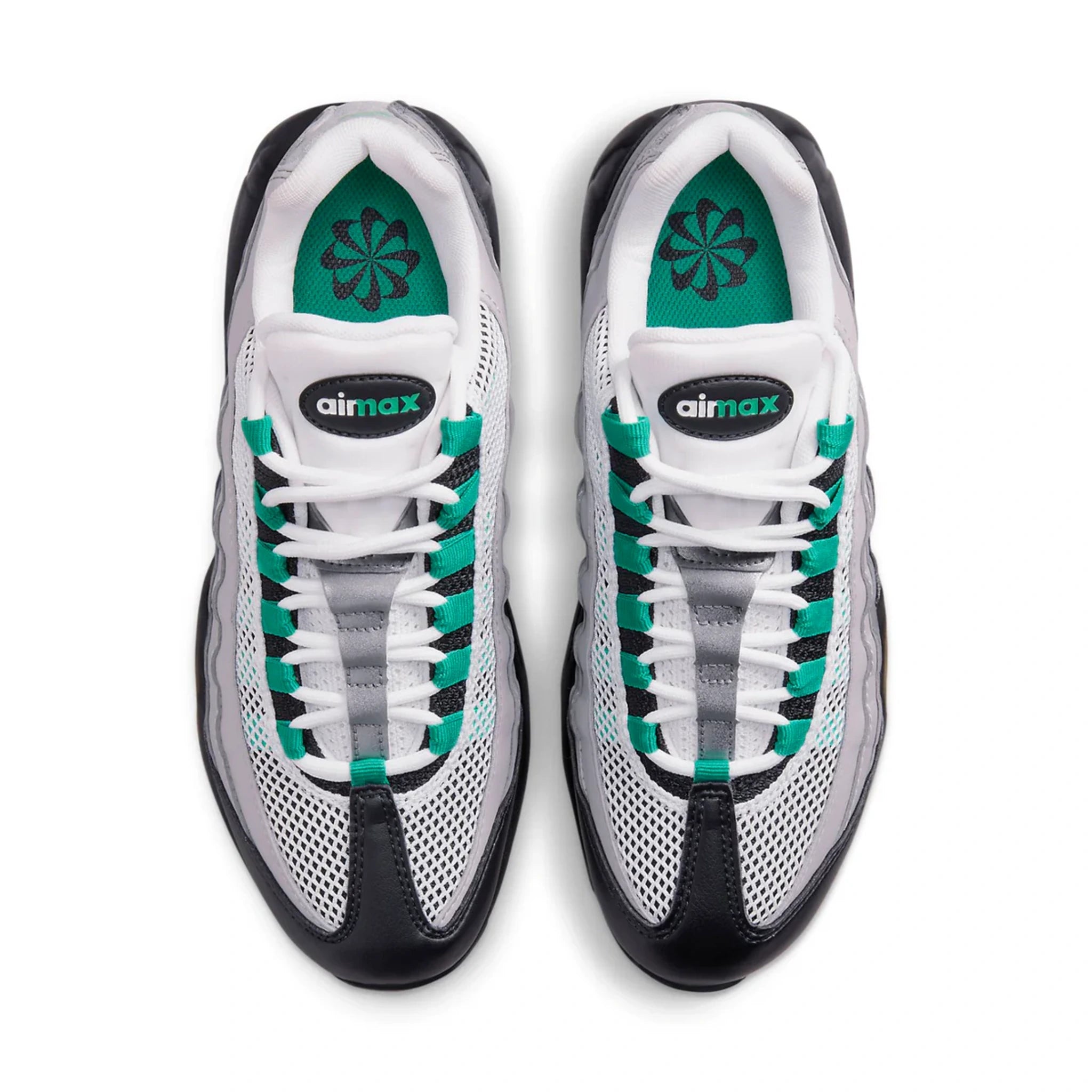 Nike Air Max 95 Stadium Green — three-quarter angle | Urban Kinetic Wear UK