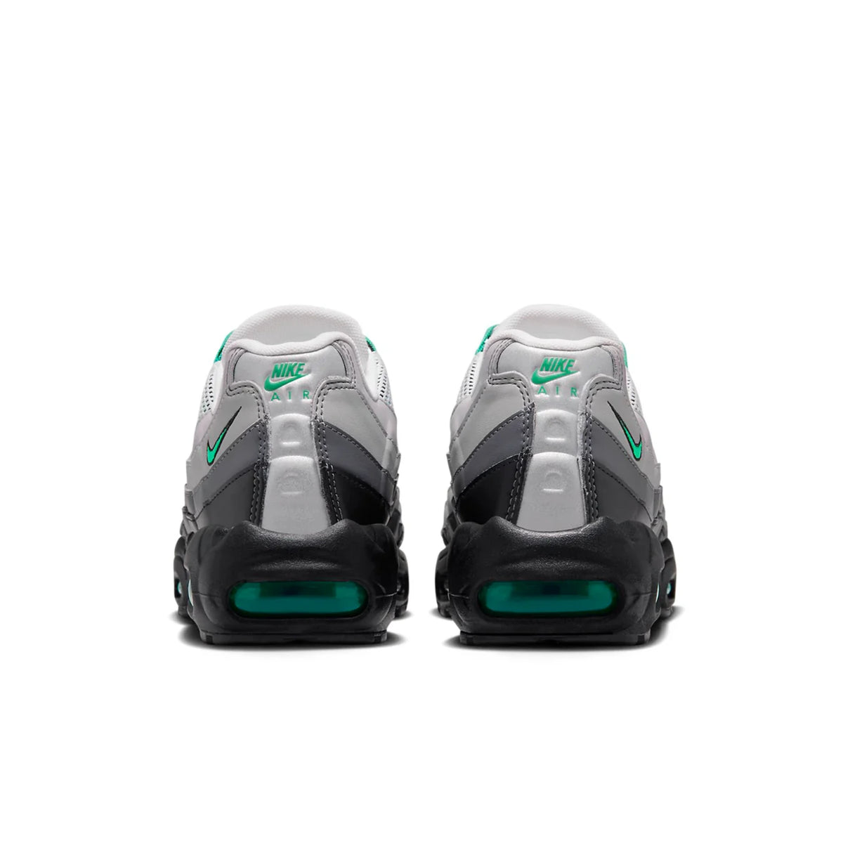 Nike Air Max 95 Stadium Green — heel and tongue branding | Urban Kinetic Wear UK