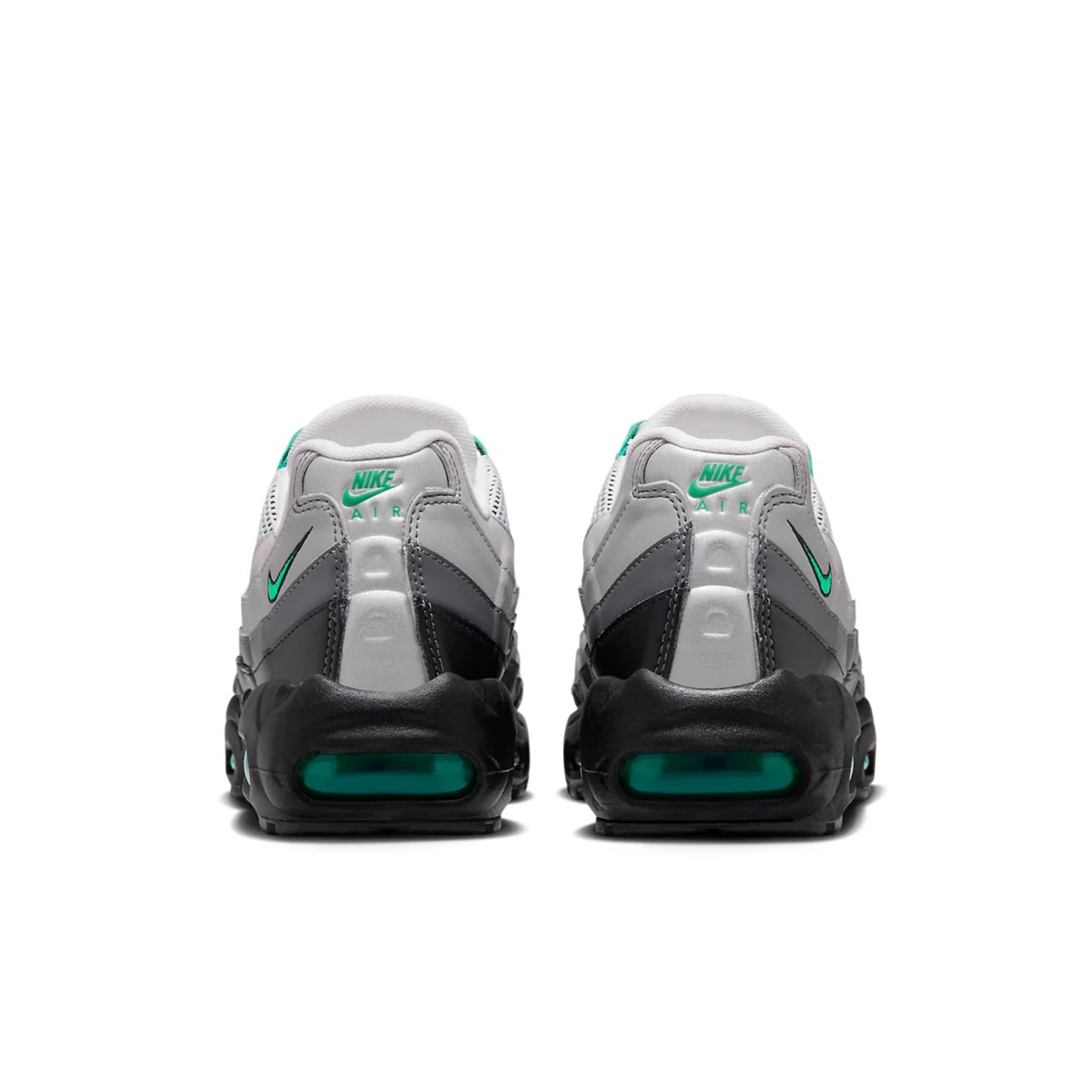 Nike Air Max 95 Stadium Green — heel and tongue branding | Urban Kinetic Wear UK