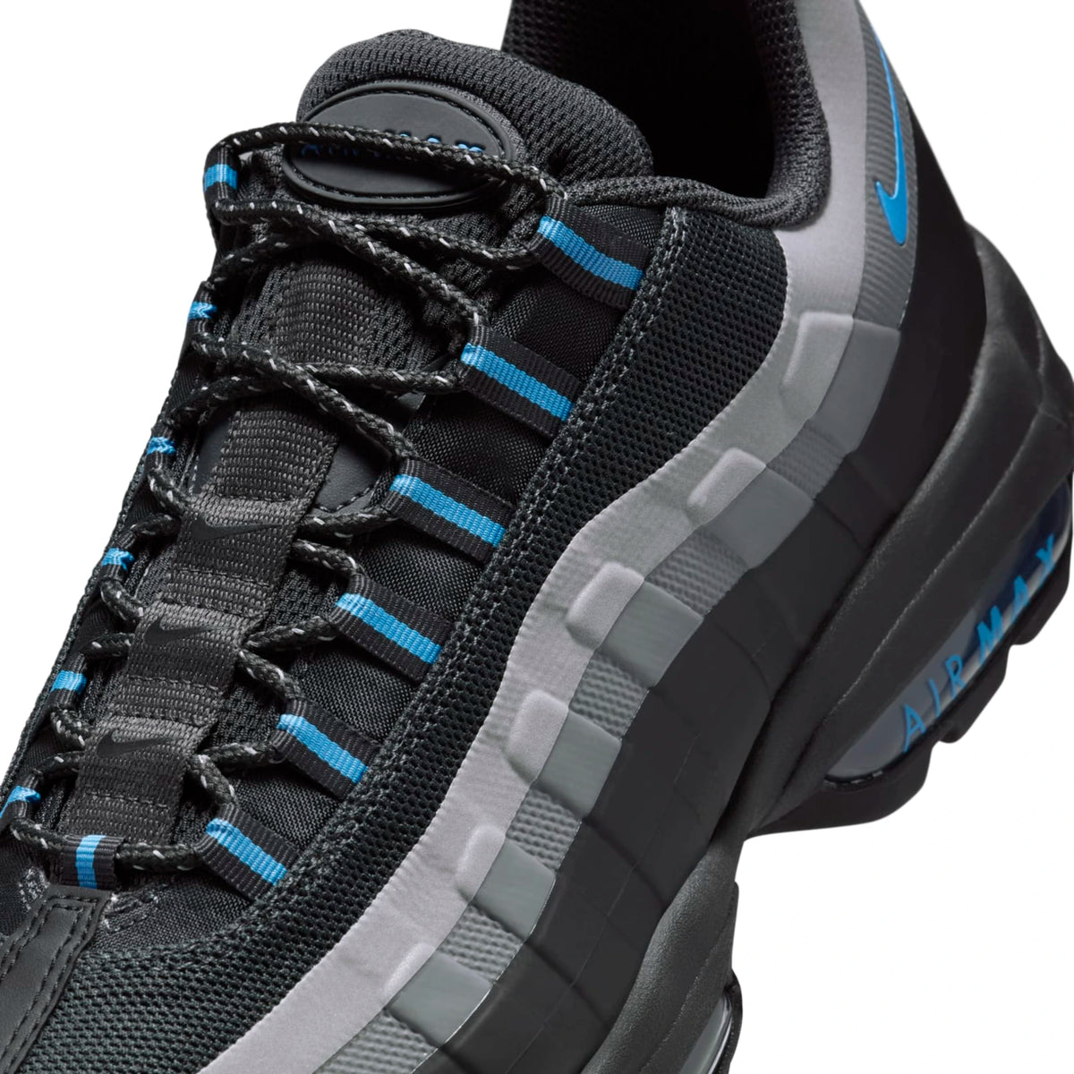 Nike Air Max 95 Ultra Black University Blue — outsole and tread | Urban Kinetic Wear UK