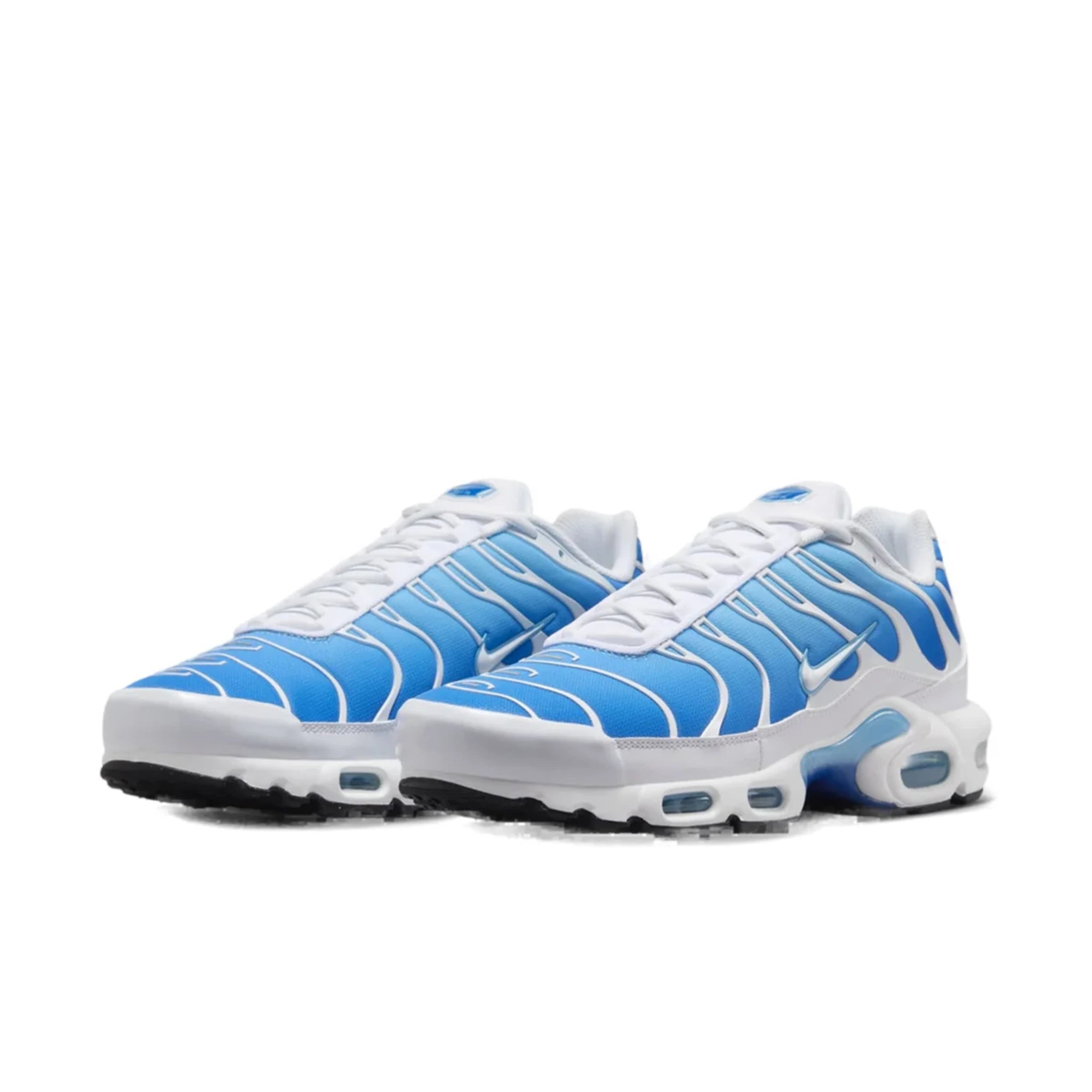 Nike Air Max Plus TN Battle Blue — three-quarter angle | Urban Kinetic Wear UK