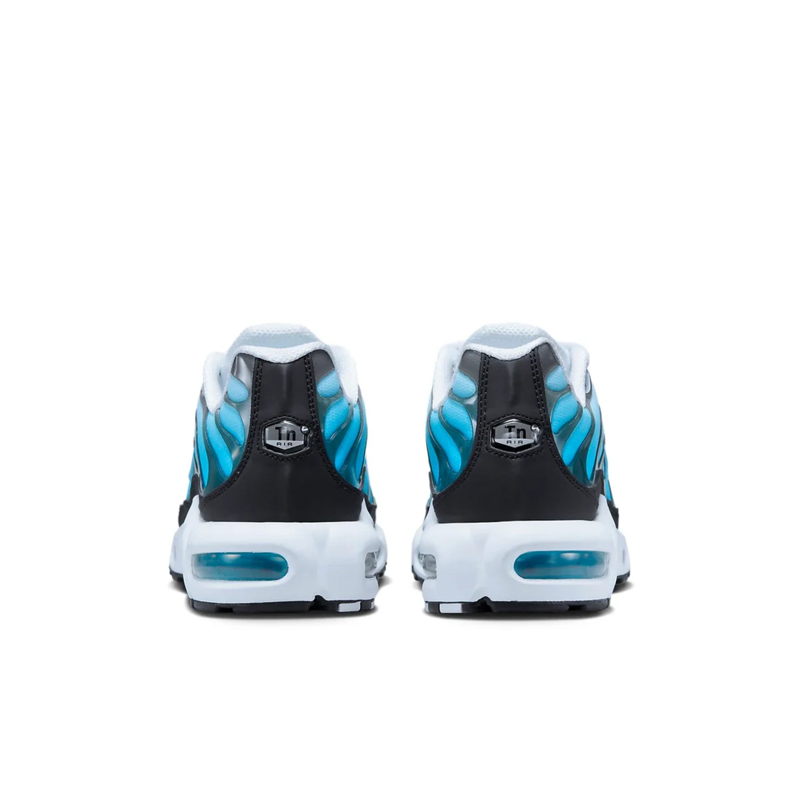 Nike Air Max Plus TN Black Baltic Blue — top-down toe box | Urban Kinetic Wear UK