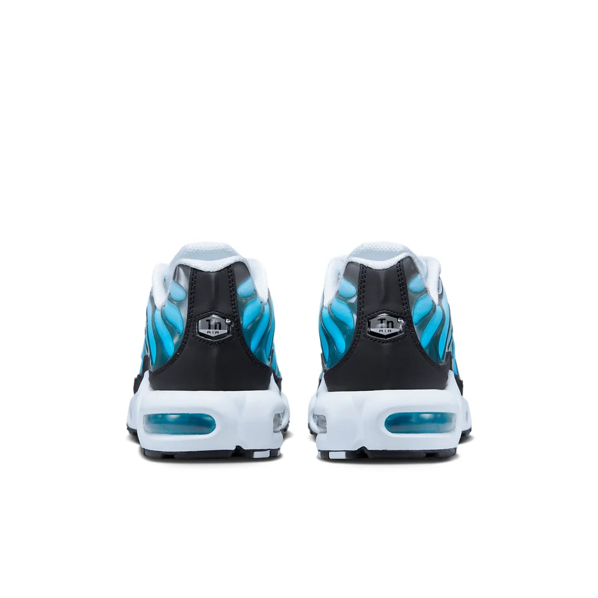 Nike Air Max Plus TN Black Baltic Blue — top-down toe box | Urban Kinetic Wear UK