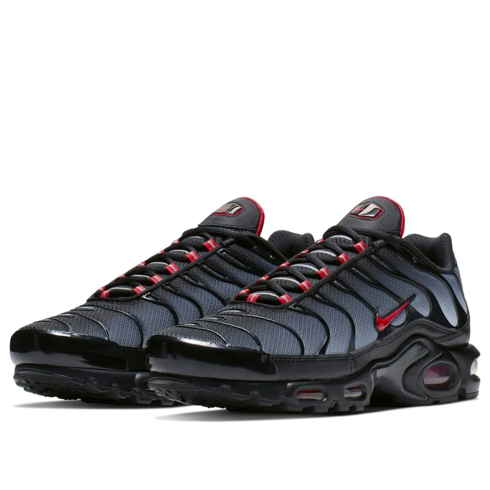 Nike Air Max Plus Black Gradient Red — top-down toe box | Urban Kinetic Wear UK