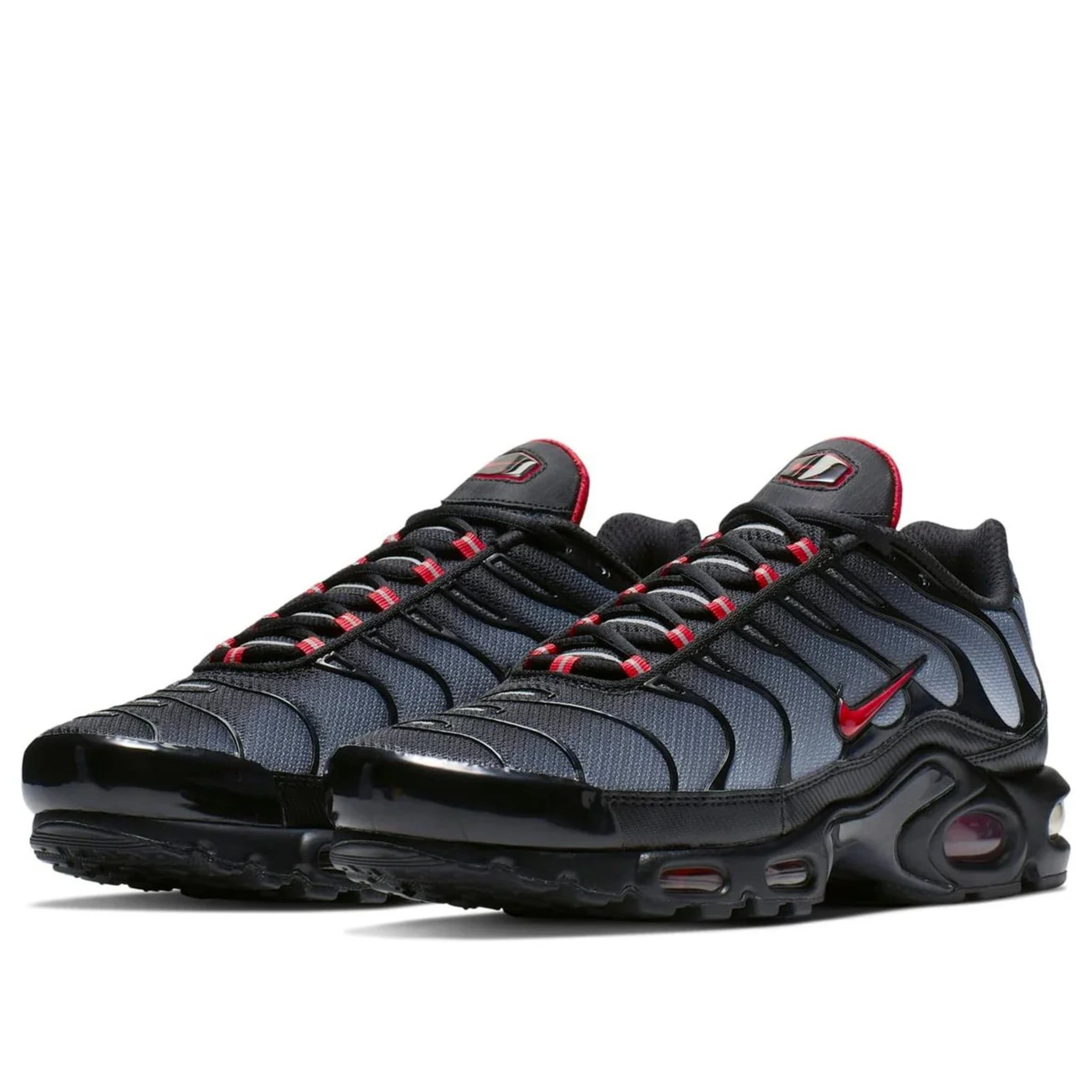 Nike Air Max Plus Black Gradient Red — top-down toe box | Urban Kinetic Wear UK