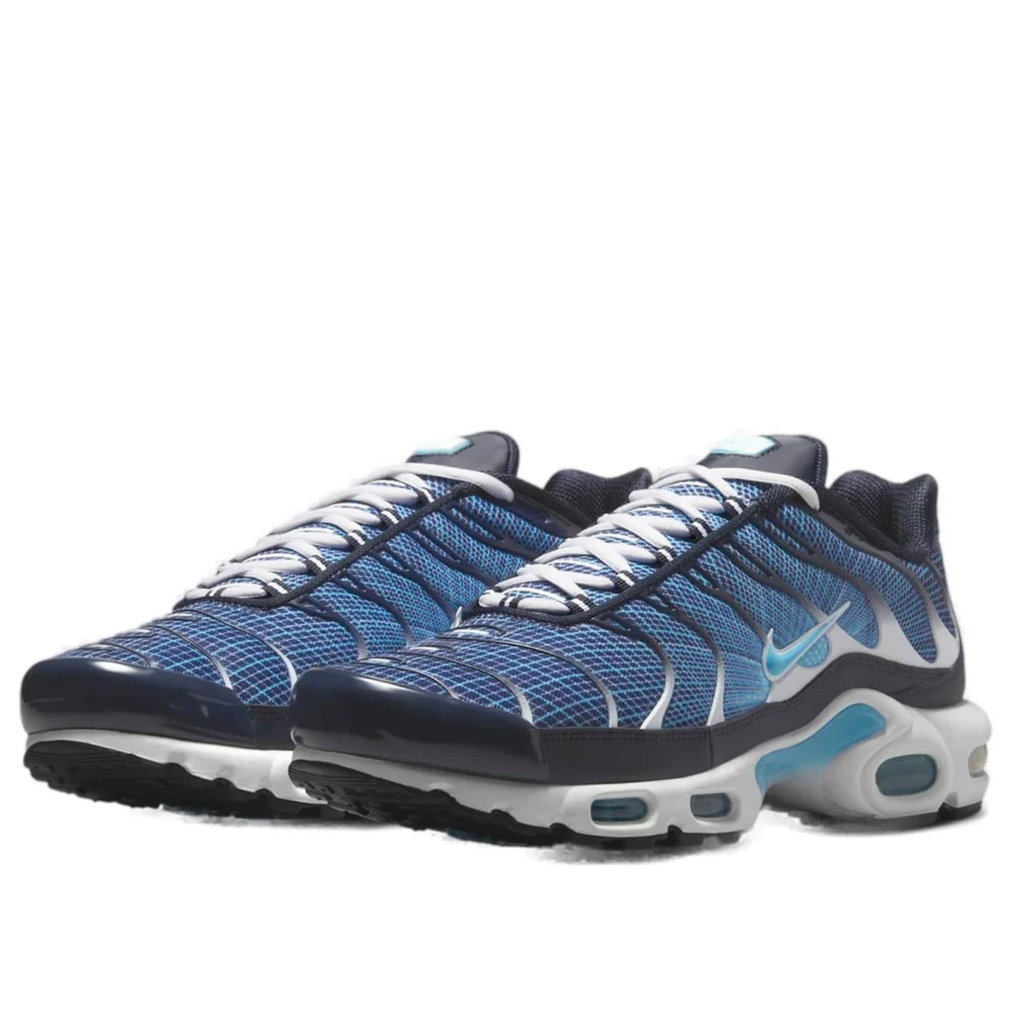 Nike Air Max Plus Dark Obsidian — top-down toe box | Urban Kinetic Wear UK