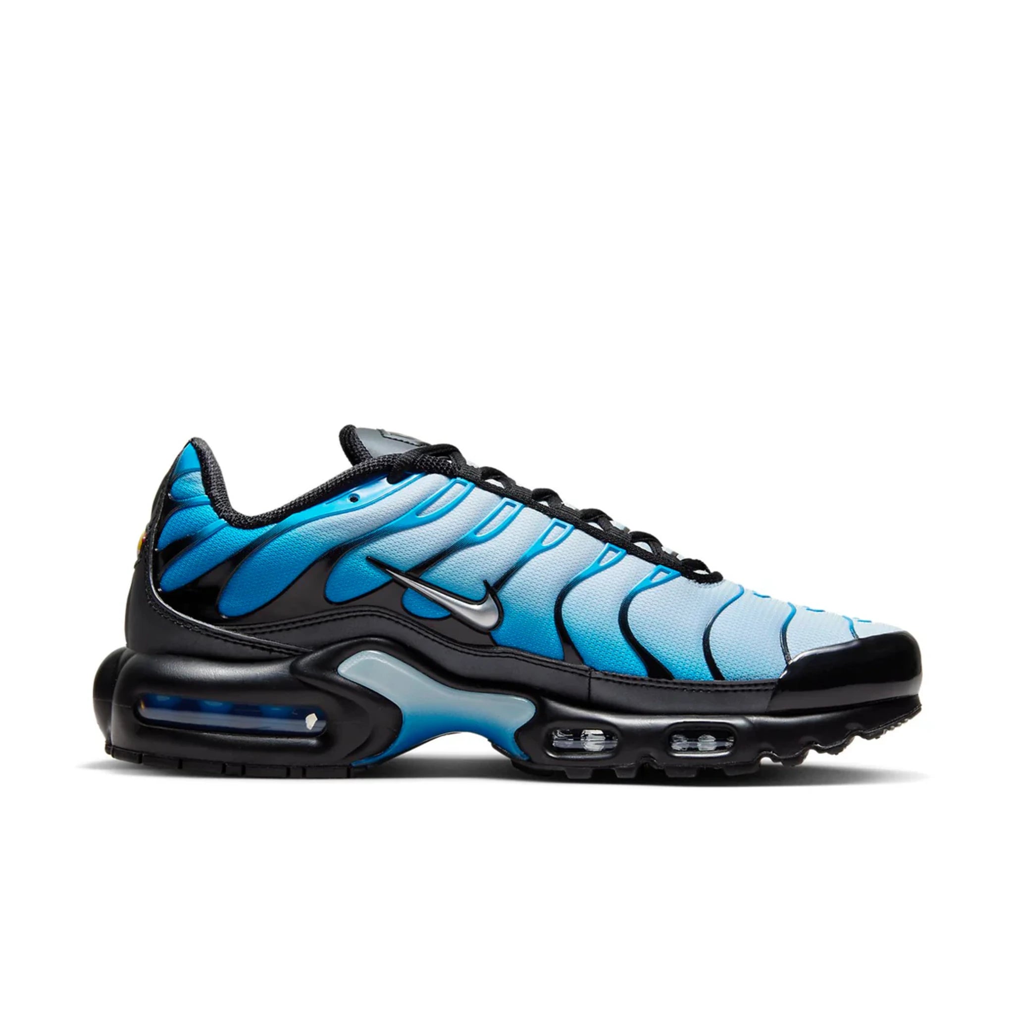 Nike Air Max Plus TN Neptune Blue — side profile detail | Urban Kinetic Wear UK
