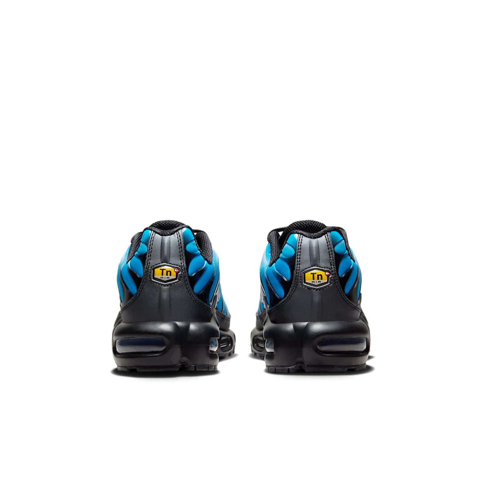 Nike Air Max Plus TN Neptune Blue — heel and tongue branding | Urban Kinetic Wear UK