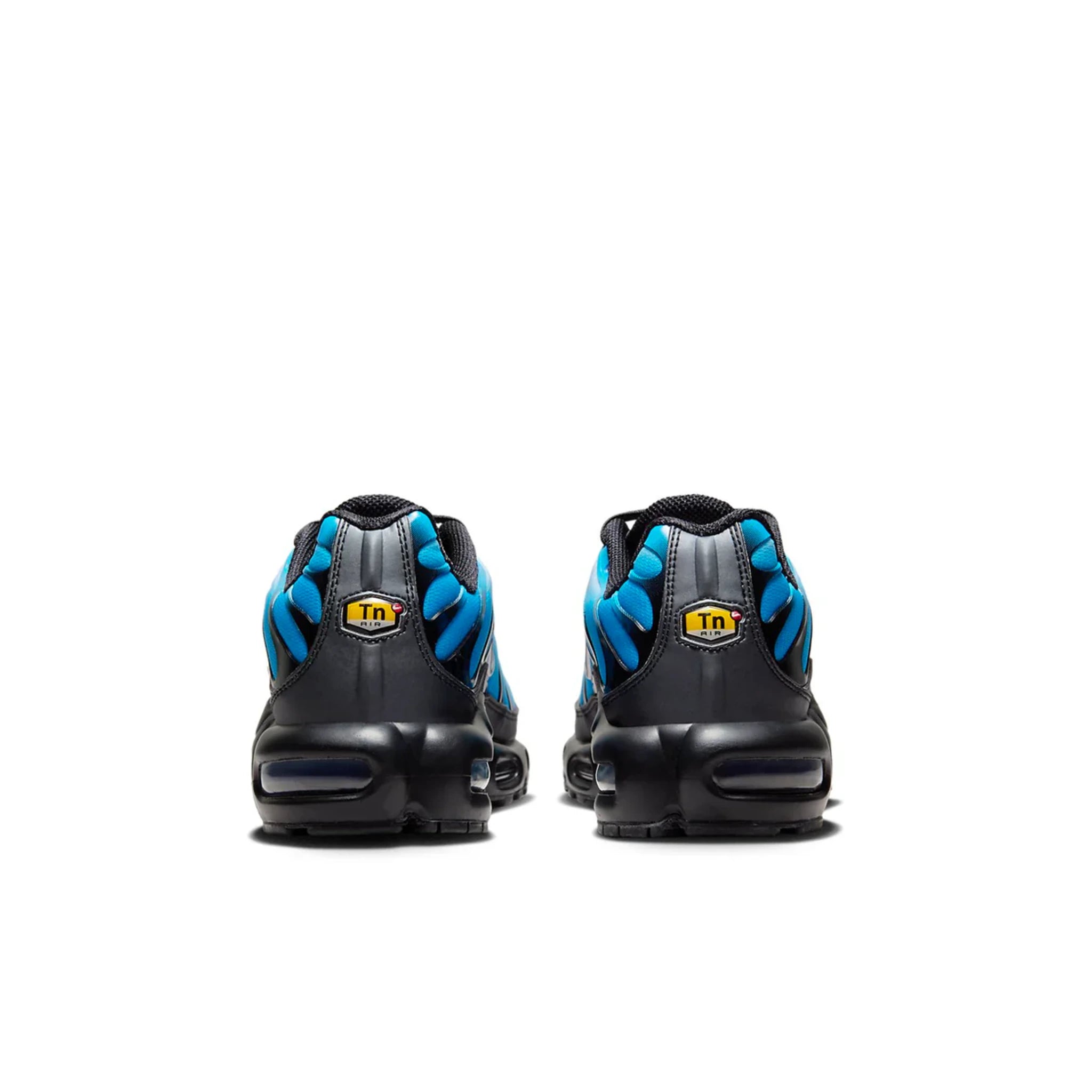 Nike Air Max Plus TN Neptune Blue — heel and tongue branding | Urban Kinetic Wear UK