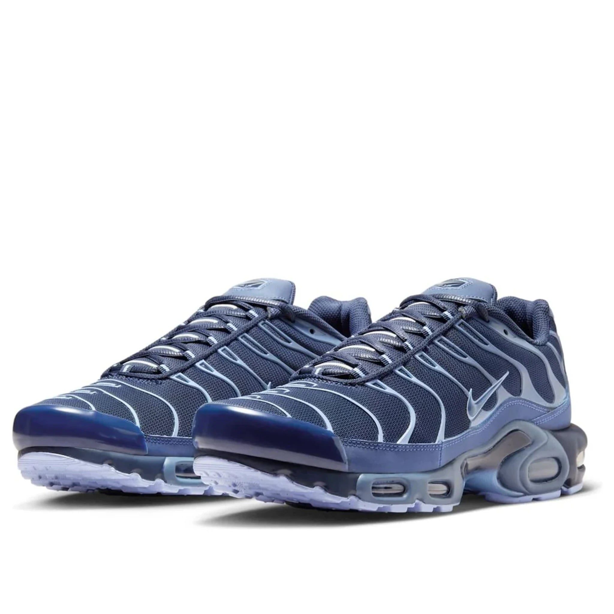 Nike Air Max Plus TN Obsidian Aluminum — top-down toe box | Urban Kinetic Wear UK
