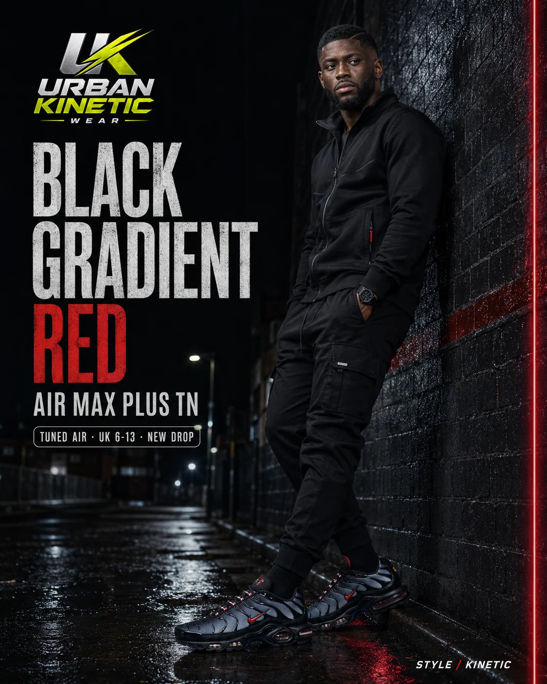 Urban Kinetic Wear lifestyle — streetwear ready