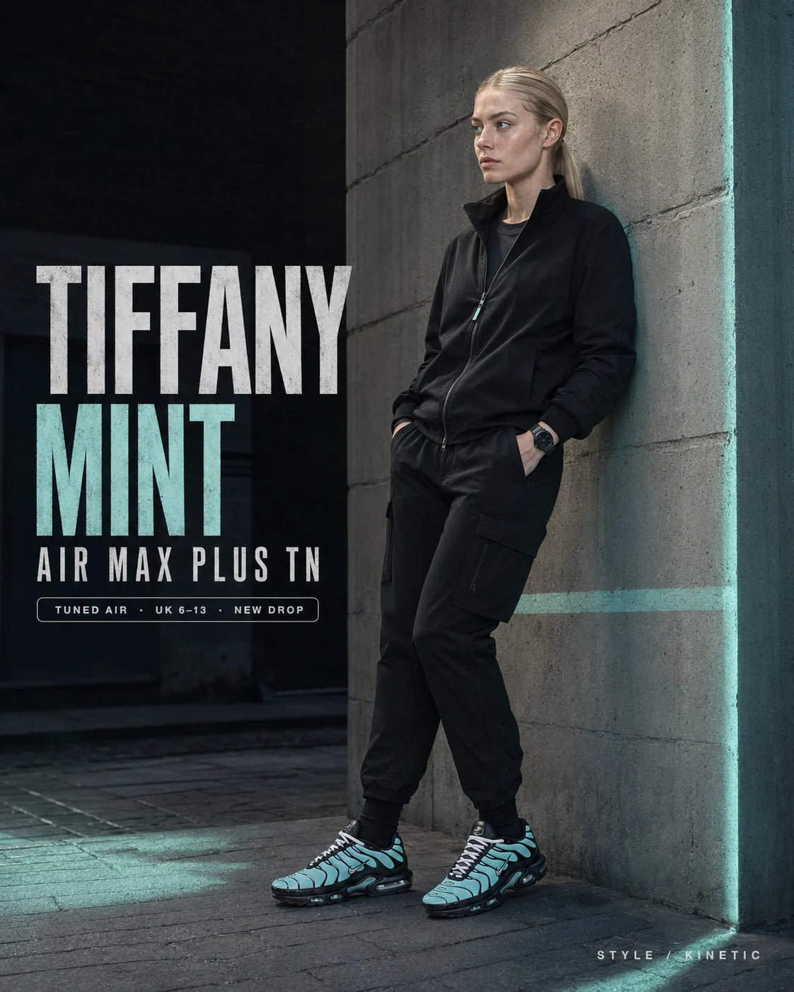 Urban Kinetic Wear Nike Air Max Plus TN Tiffany women's lifestyle — streetwear ready